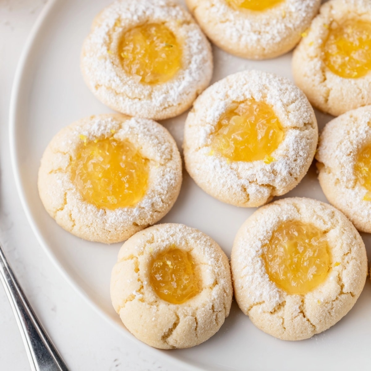 Homemade Heavenly Hanukkah Citrus Thumbprint Christmas Cookies—festive, buttery, and bursting with zesty citrus flavor.