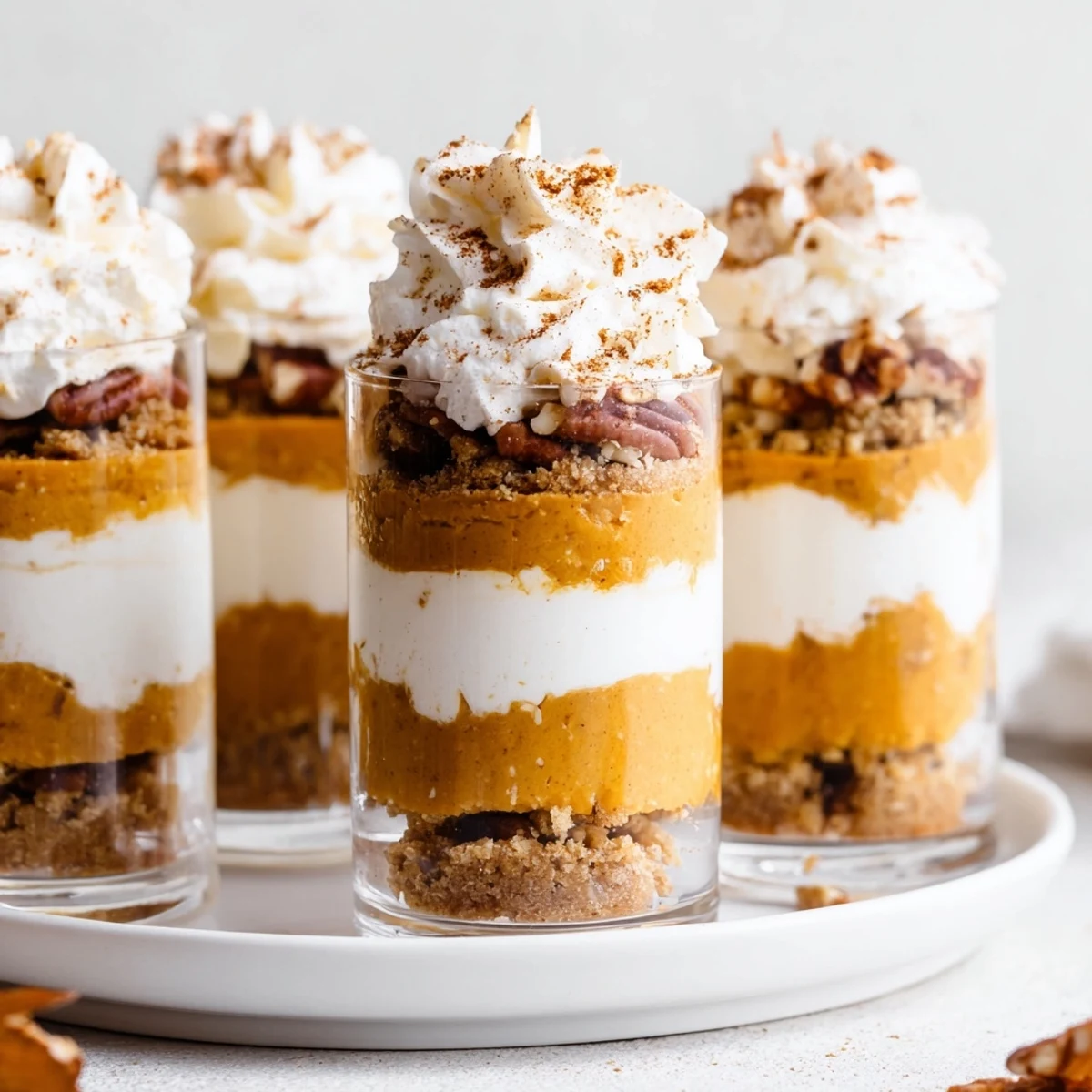 Thanksgiving Dessert Shooters Parfaits