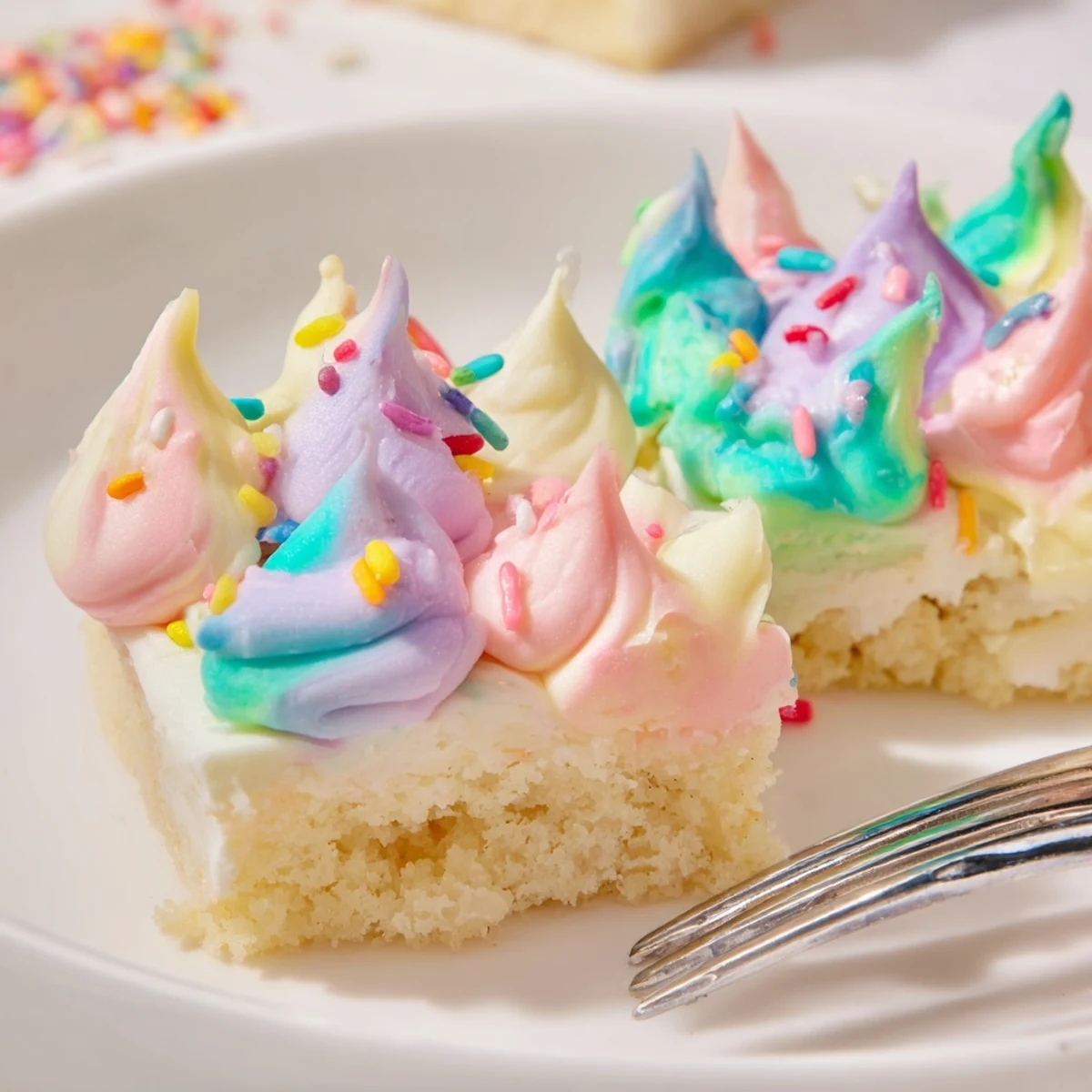 Colorful Not-So-Perfect Birthday Sheet Cake, perfect for celebrating any joyous occasion.