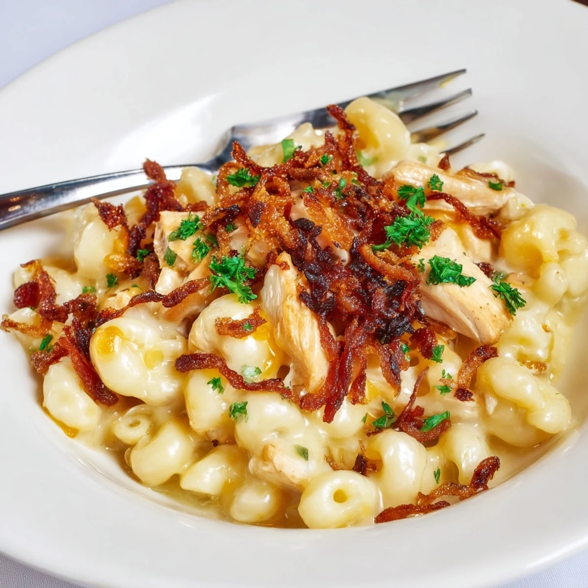 One-Pot Honey BBQ Chicken Mac