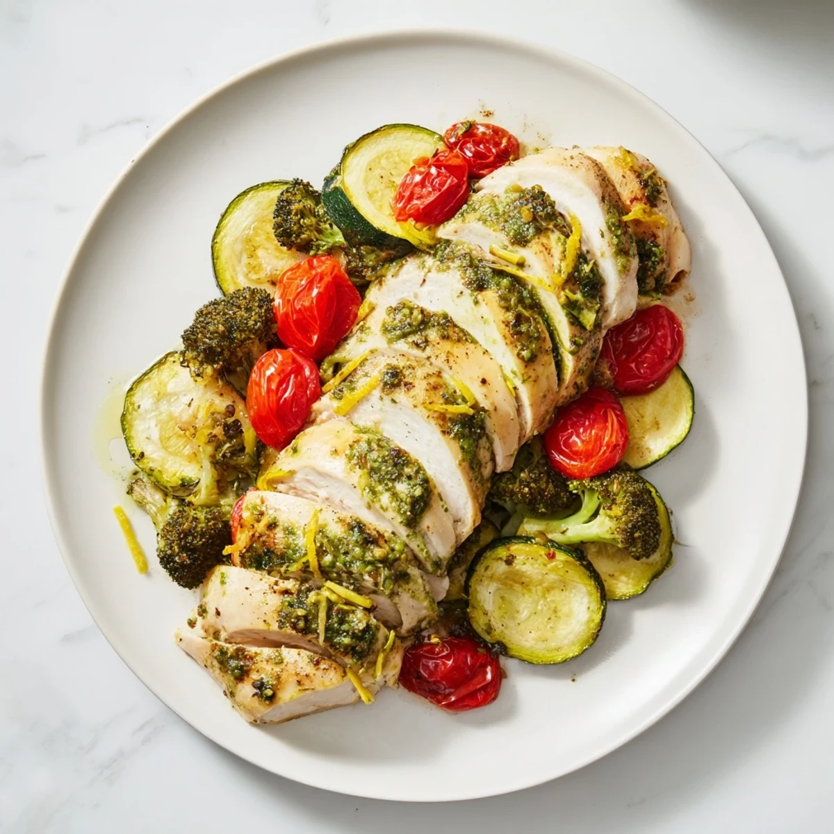 Quick Lemon Pesto Chicken