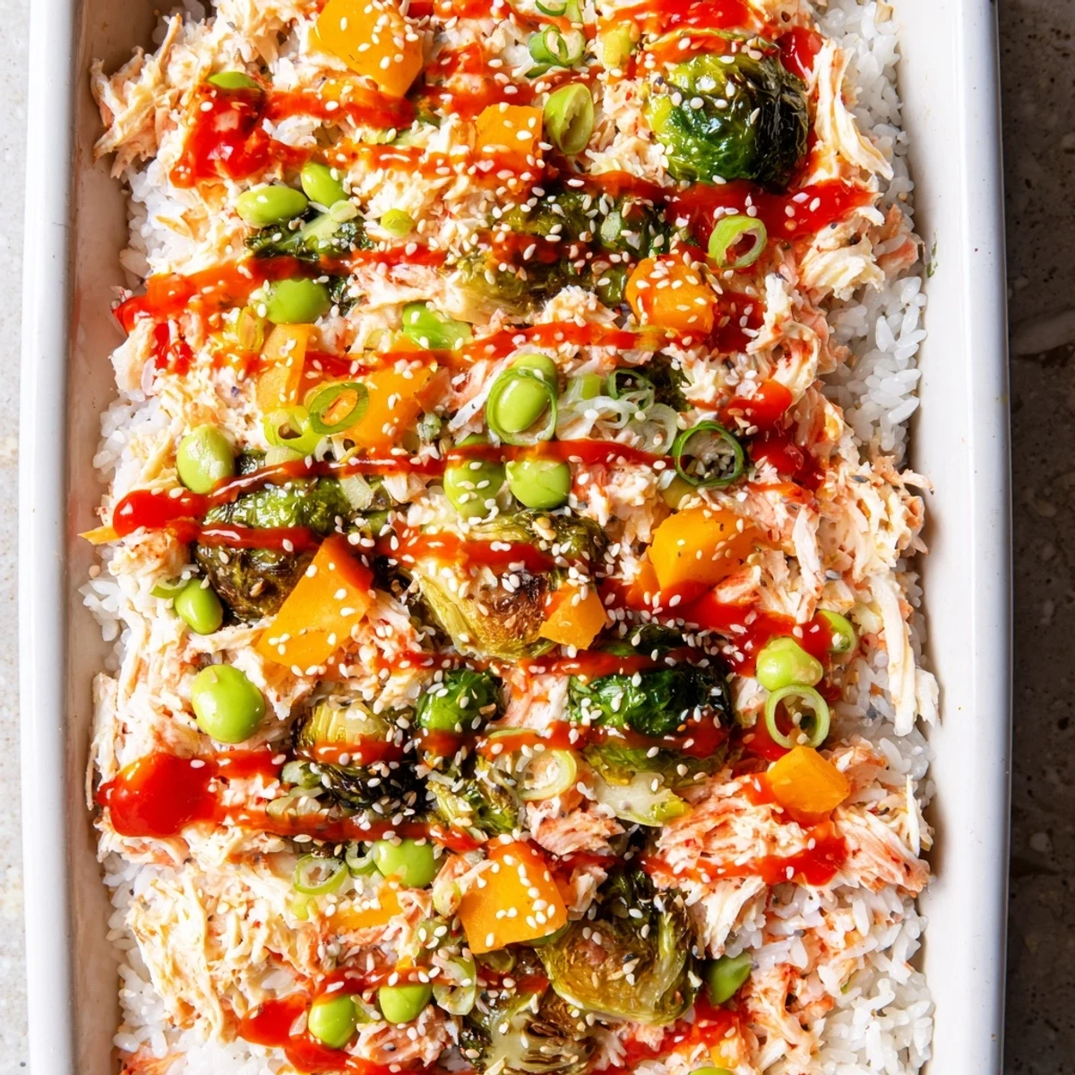 Imagine scooping up the TikTok sushi bake with crispy nori; a flavor-packed, pescatarian delight!