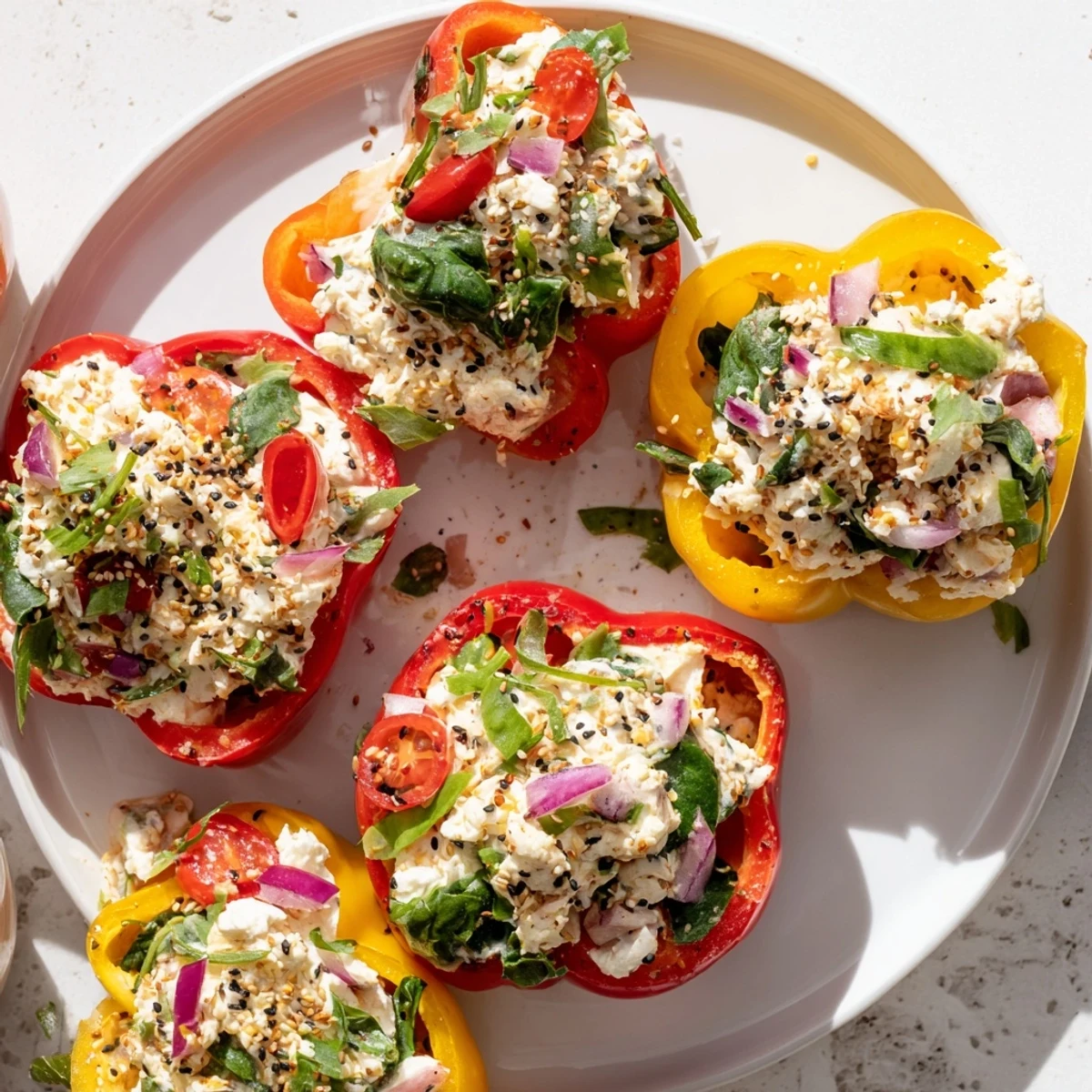 Cottage Cheese Bell Peppers