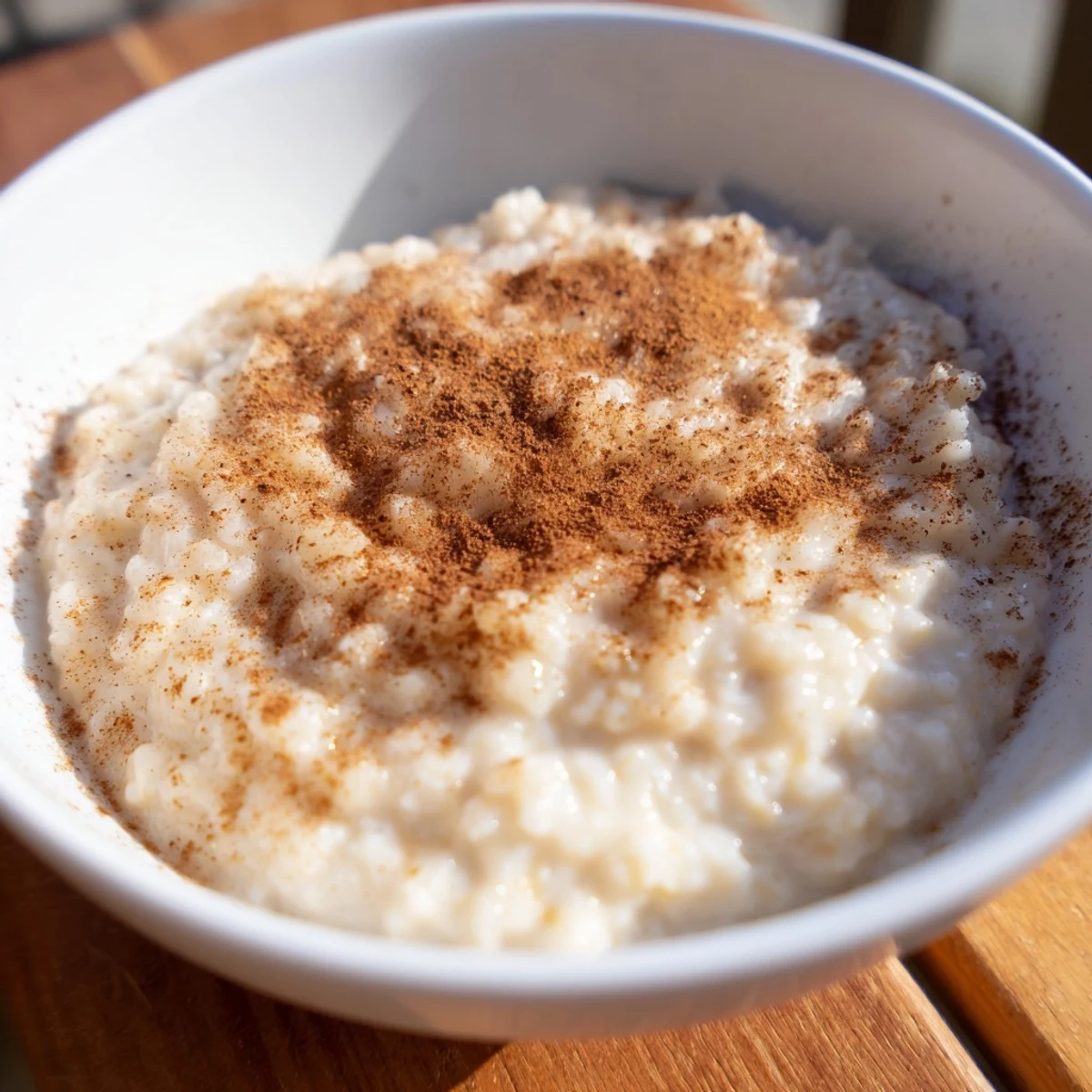 Creamy Leftover Rice Pudding