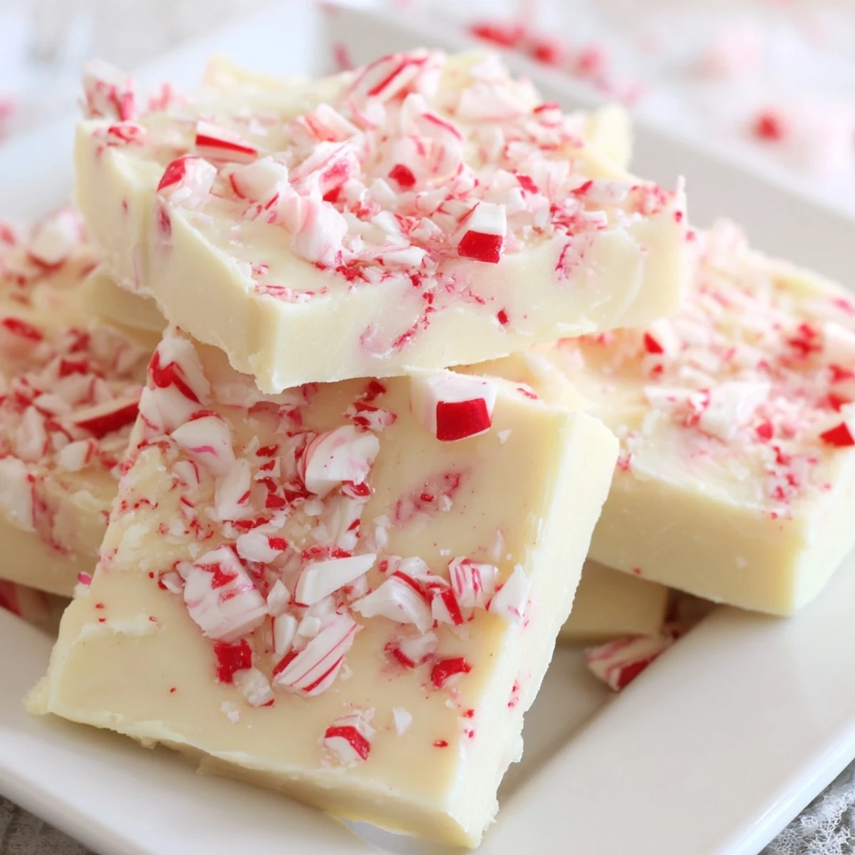 White Chocolate Peppermint Bark