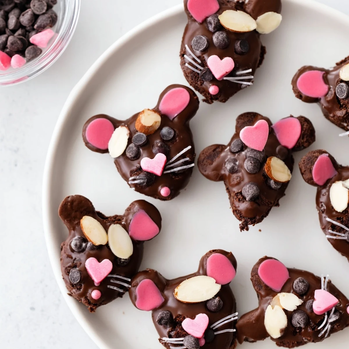 Silly Rat Brownie Bites