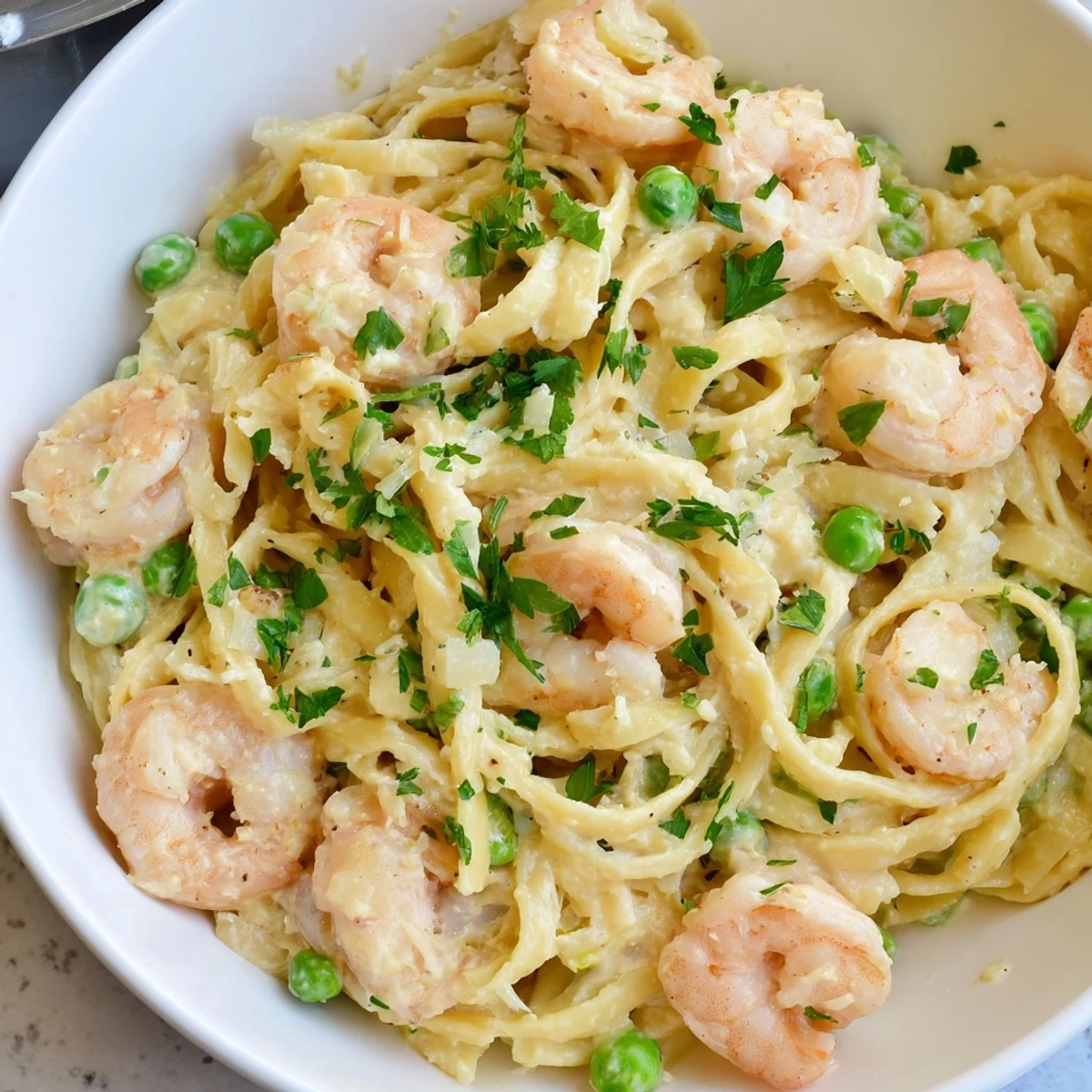 Instant Pot Shrimp Alfredo