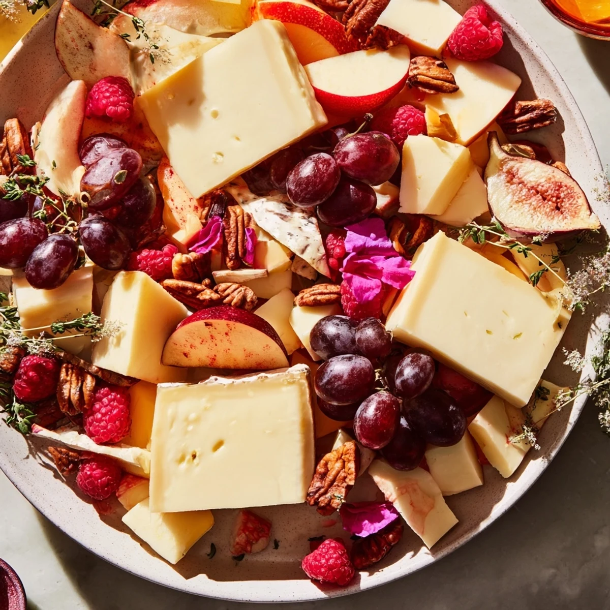 Rose Garden Romantic Platter