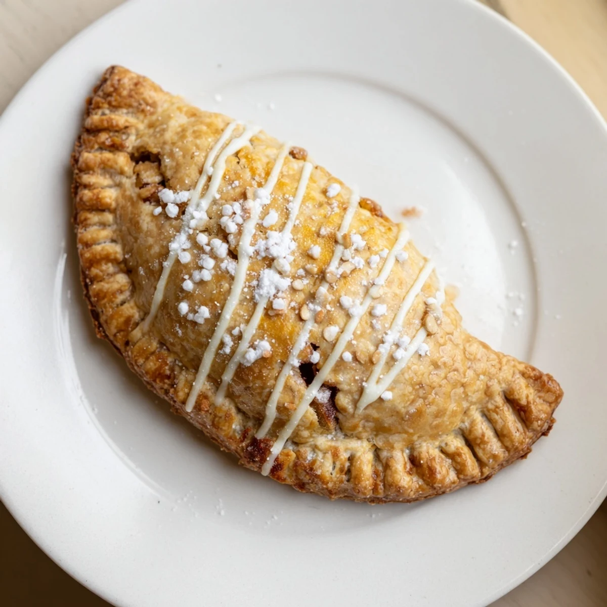 Crisp, flaky pastry surrounds sweet apple in these festive Winter Comfort Mitten Shaped Hand Pies, a delicious treat.