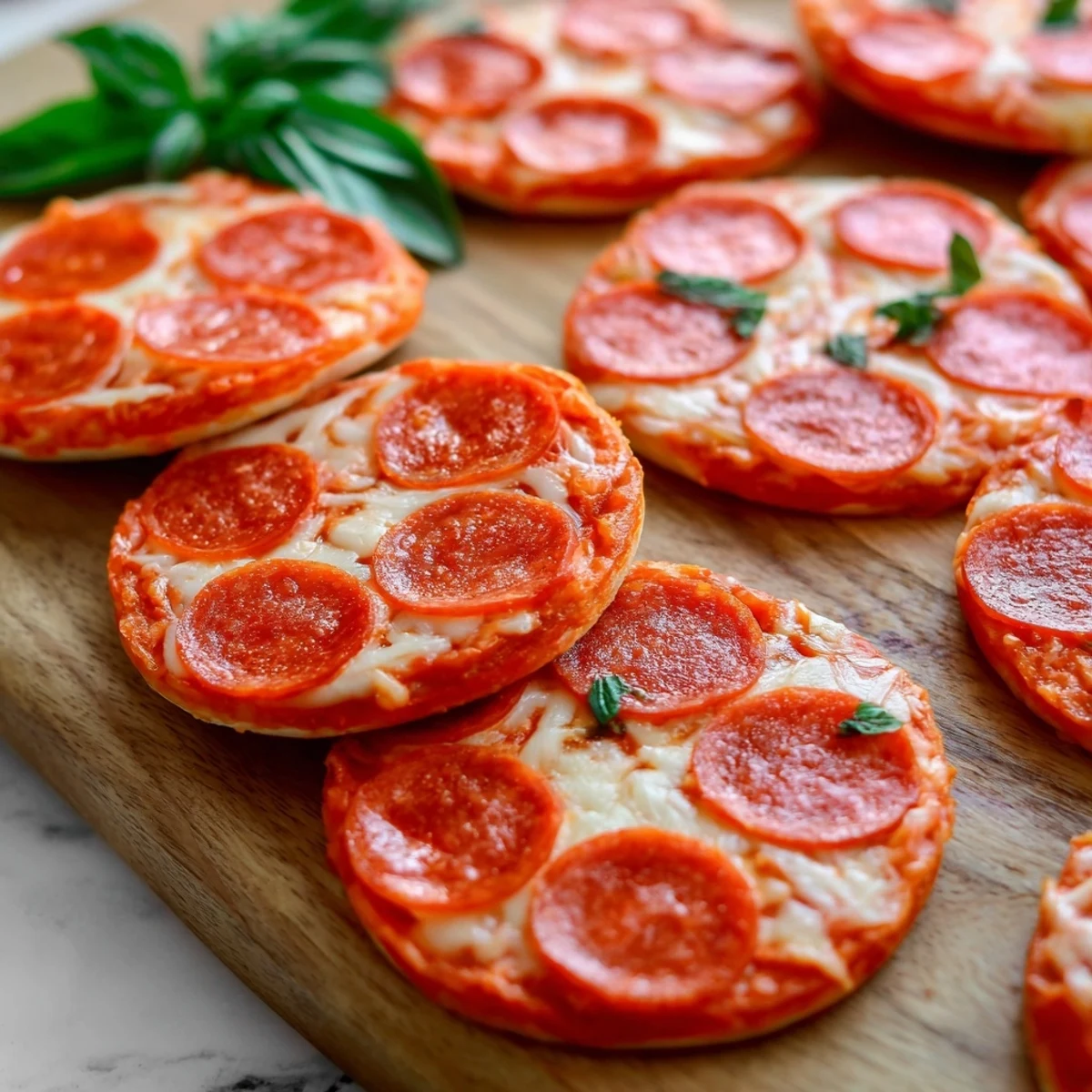Overlapping pepperoni and cheese make up a delicious and beautiful Dragon Scale appetizer.