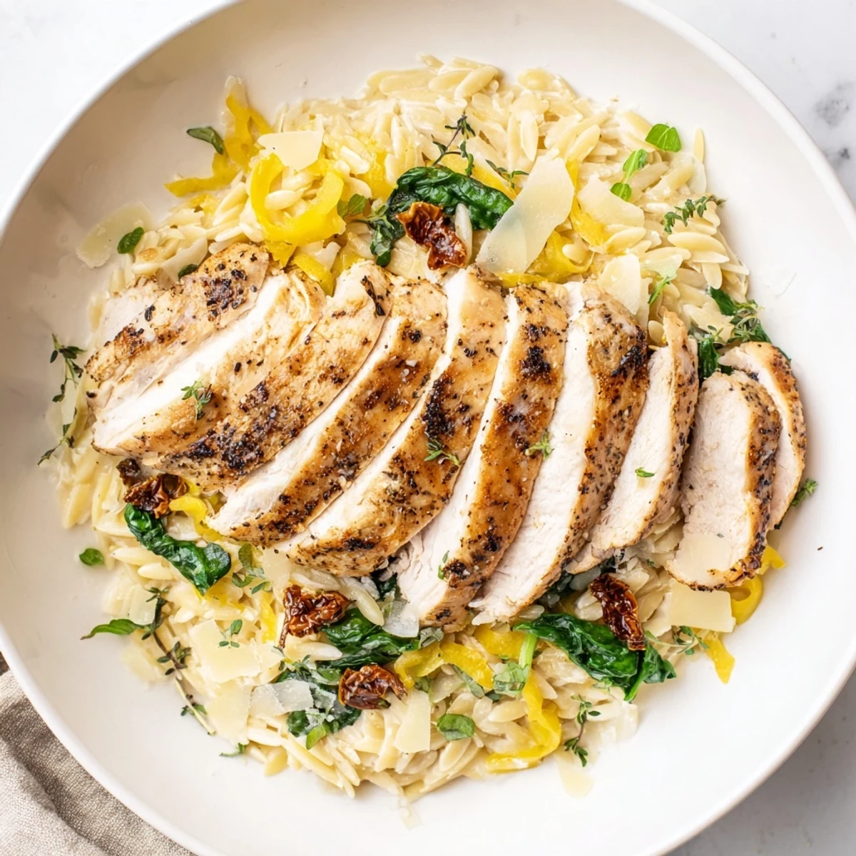 Marry Me Chicken Orzo