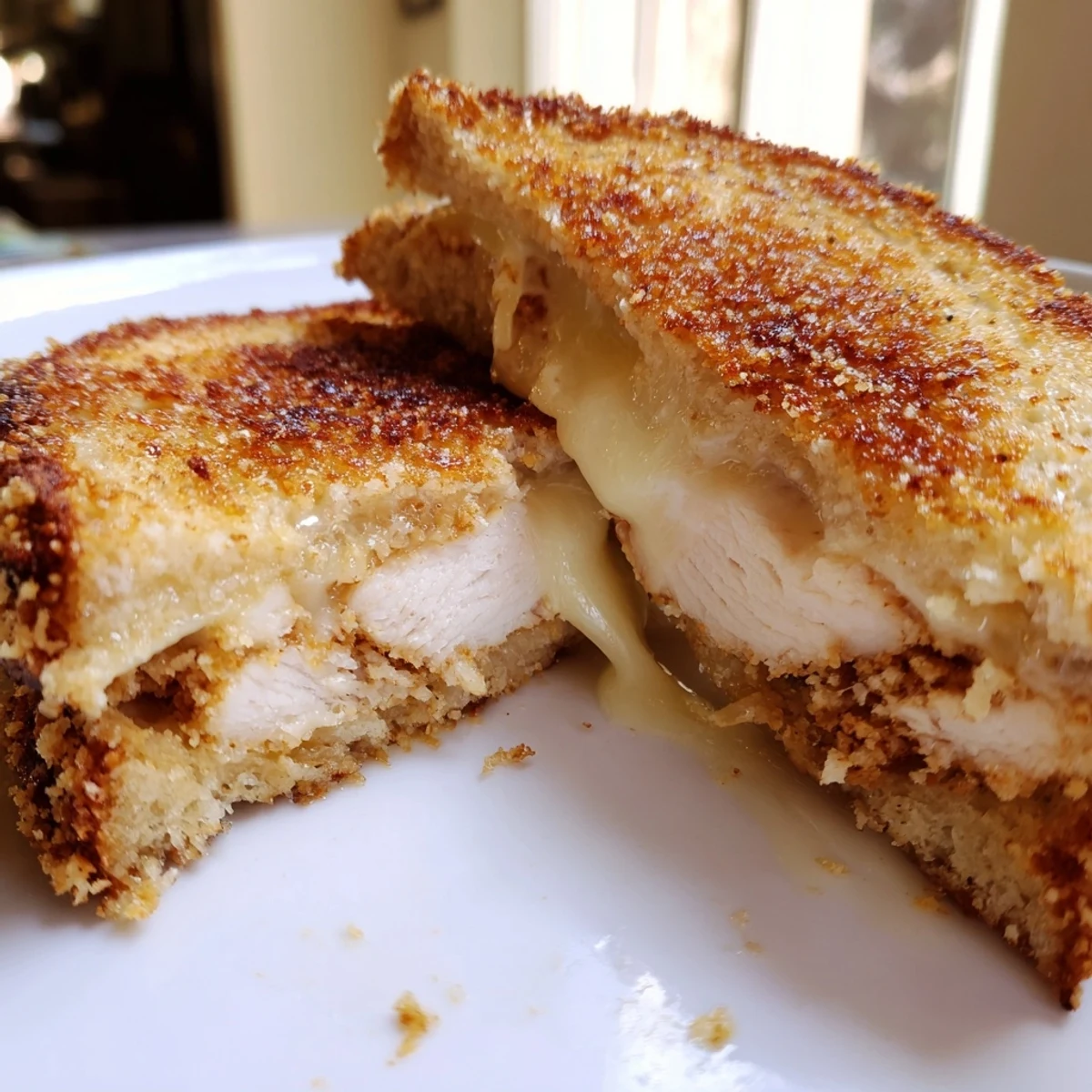 Crispy Parmesan Chicken Thighs