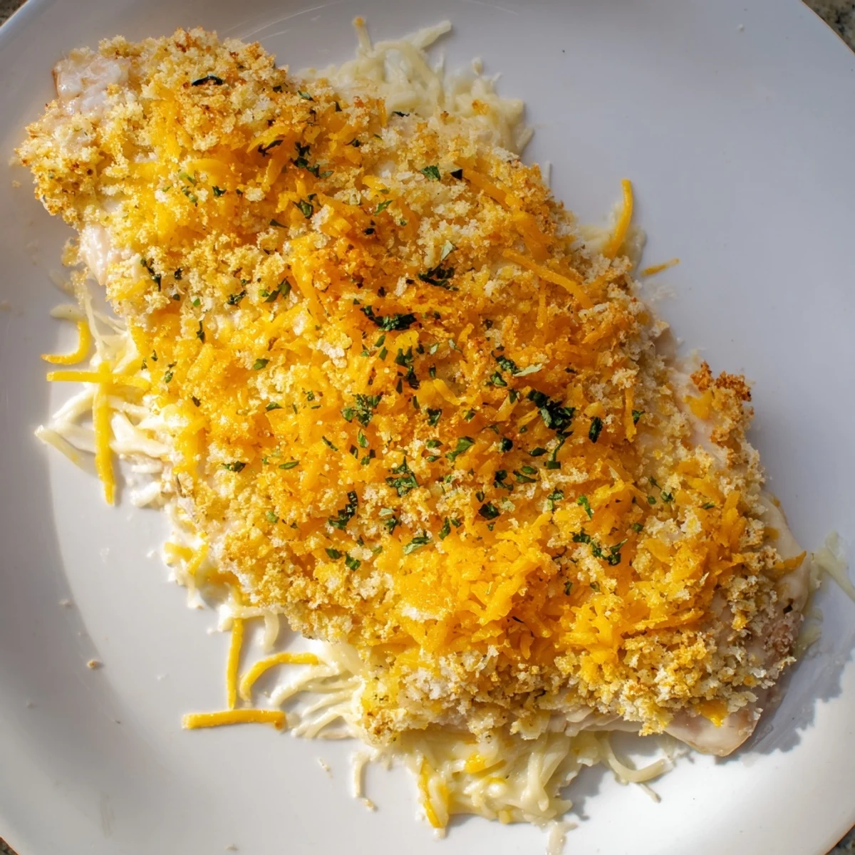 Cheesy Baked Chicken Breast