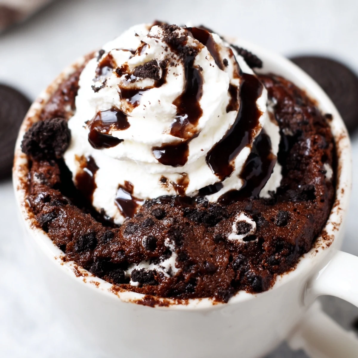 Oreo Mug Chocolate Cake