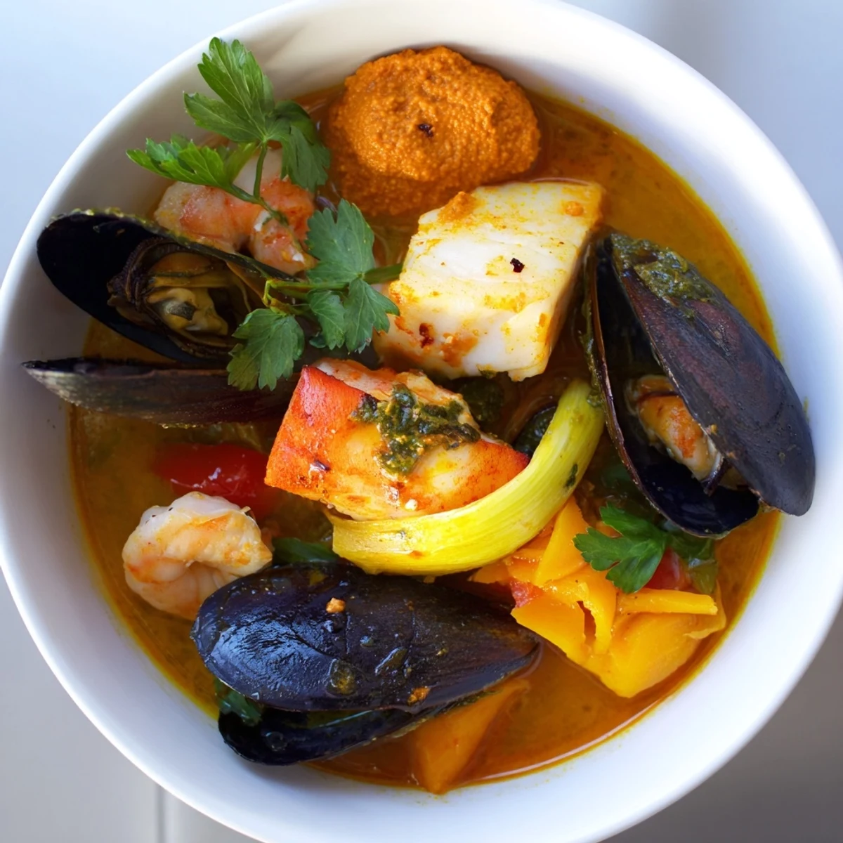 Bouillabaisse Provençal Fish Stew