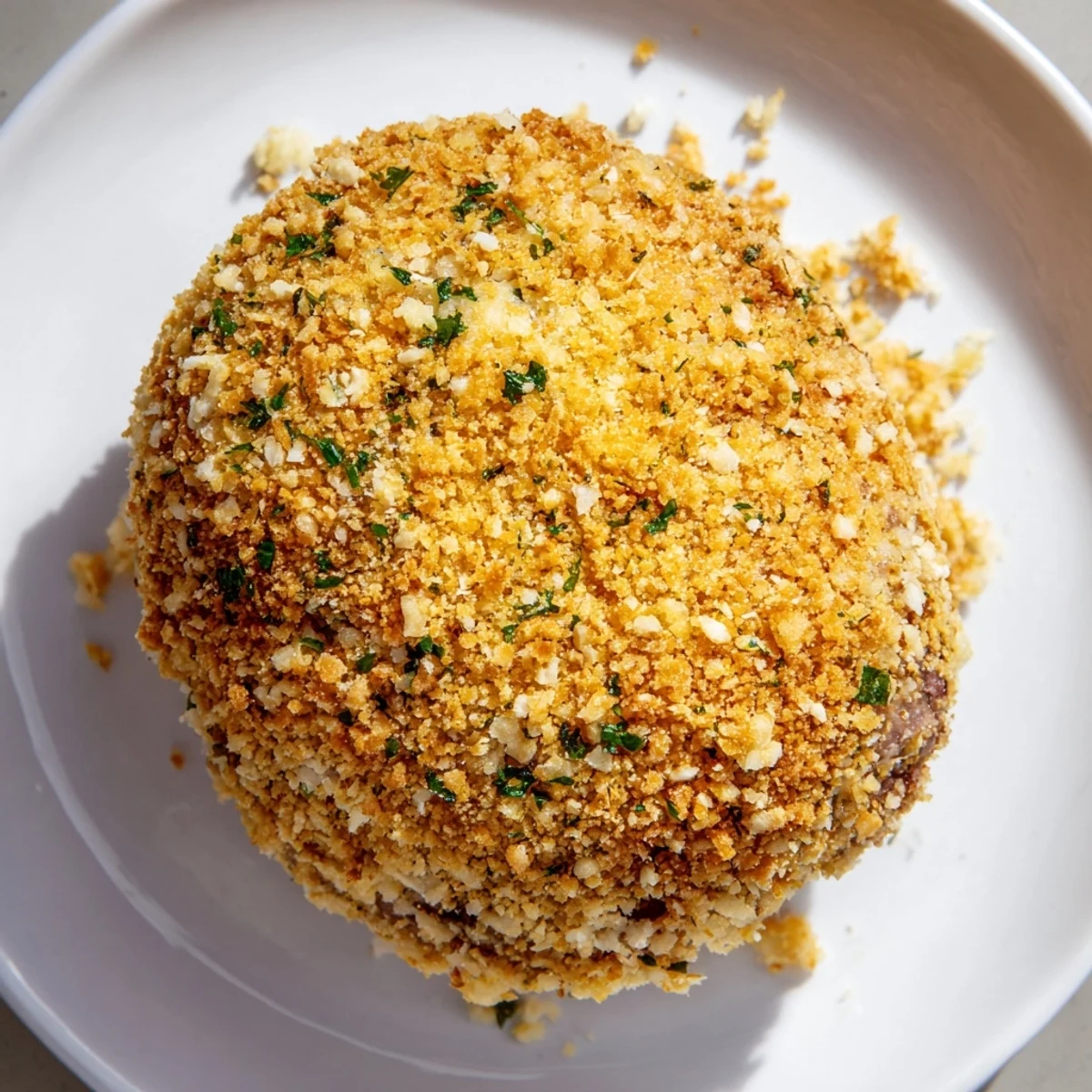 A close-up shows the delightful texture of freshly fried Dutch croquettes, perfect snacks.