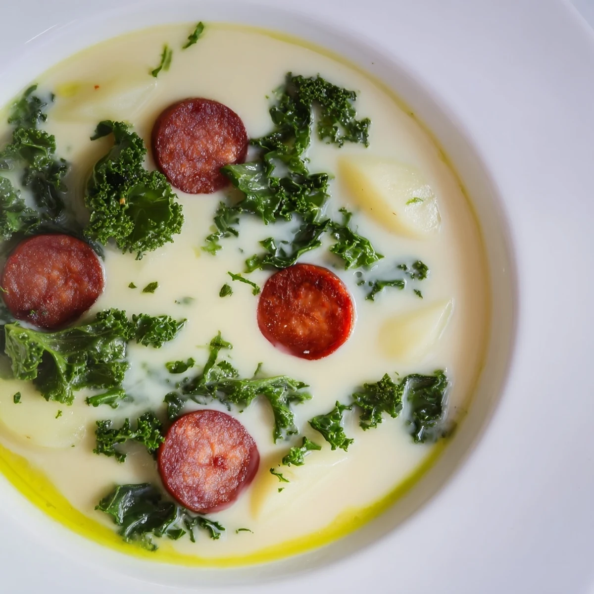 Portuguese Caldo Verde Soup