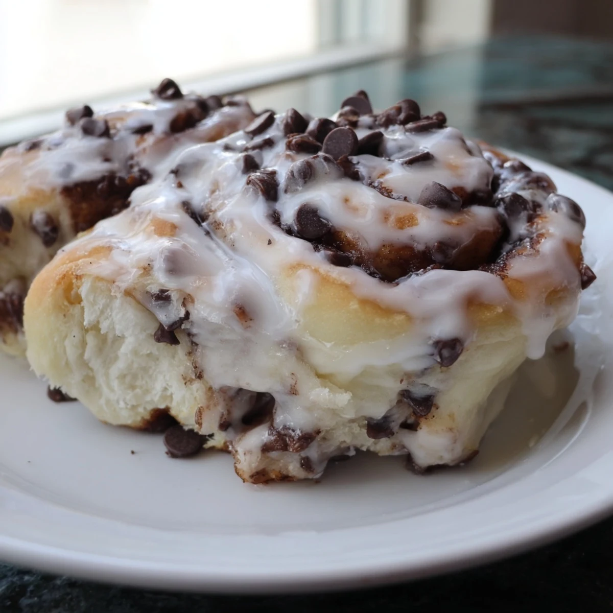 Nutella chocolate chip rolls