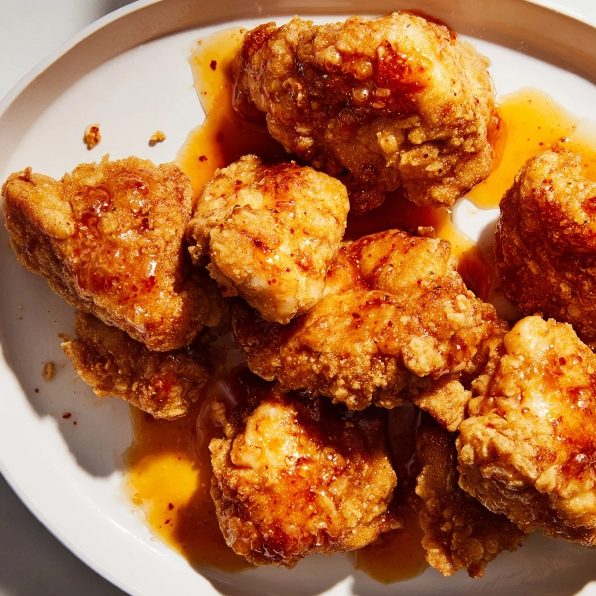 Tender, juicy Hot Honey Butter Chicken, drizzled with hot honey glaze, perfect for a satisfying dinner.