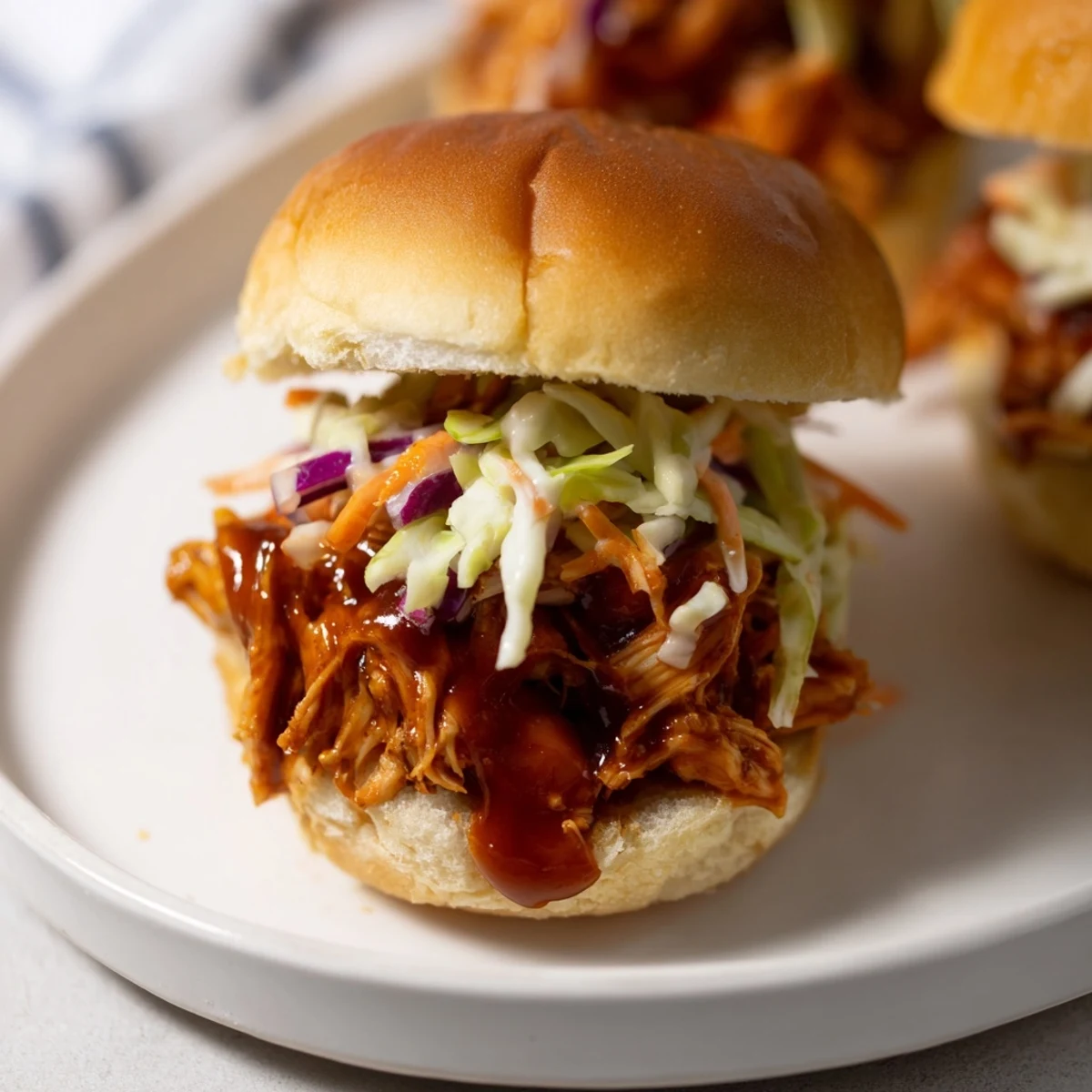 BBQ Chicken Sliders Delight