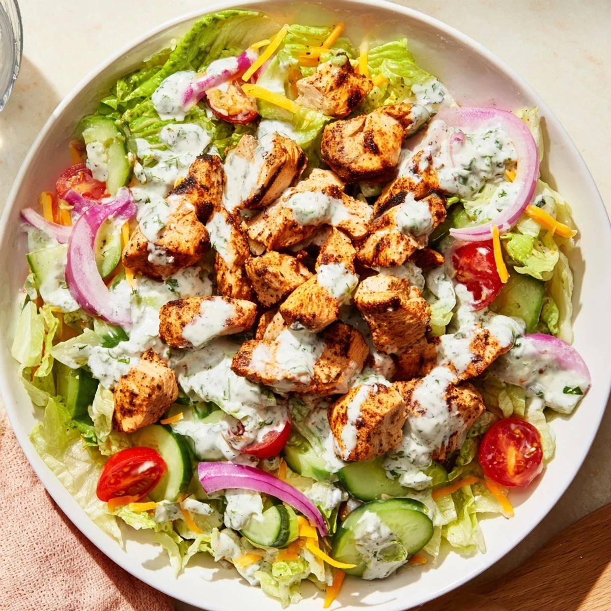 Jalapeño Ranch Chicken Salad