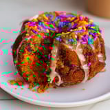 Funfetti Pumpkin Muffin Donuts