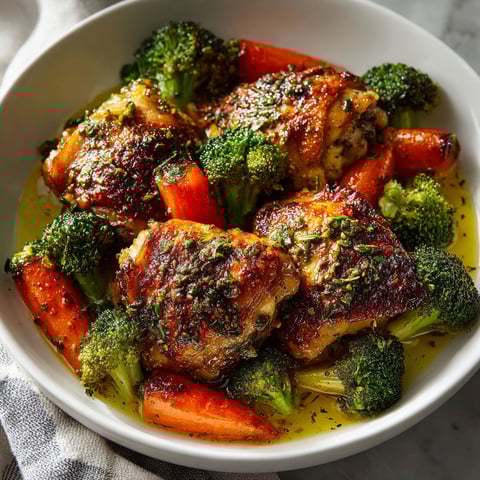 A white bowl filled with chicken and broccoli.