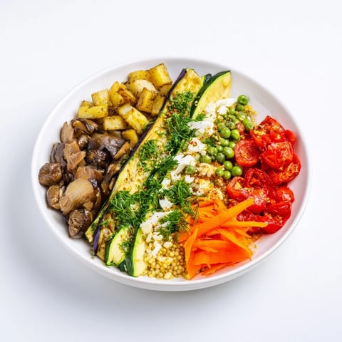 A colorful glimpse of The Spice Route: a global fusion dish with vibrant veggie clusters.