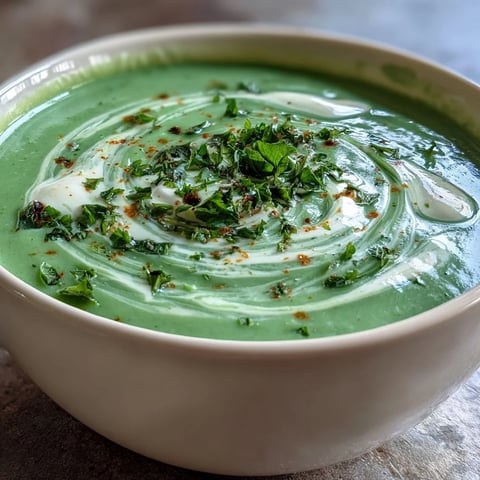 Creamy Vegetable Soup with fresh herbs, a comforting sight for a cozy meal.