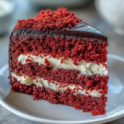 Betty Boop Cake decorated with shiny black fondant hair and bright white eyes on vibrant red velvet layers.