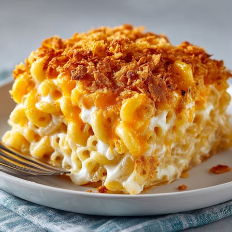 A plate of food with a fork on it.