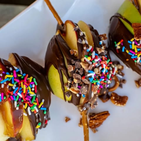 Caramel Apple Charcuterie Board