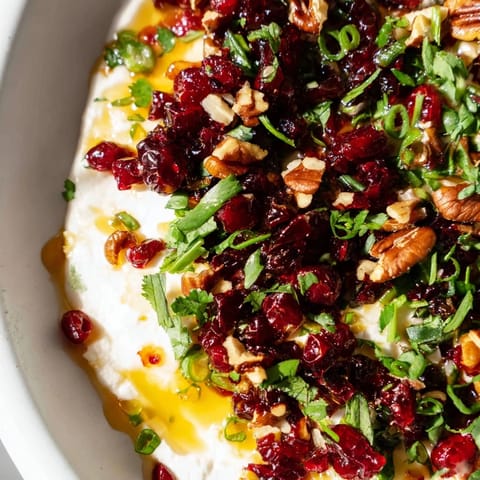 Cranberry Jalapeño Honey Drizzle