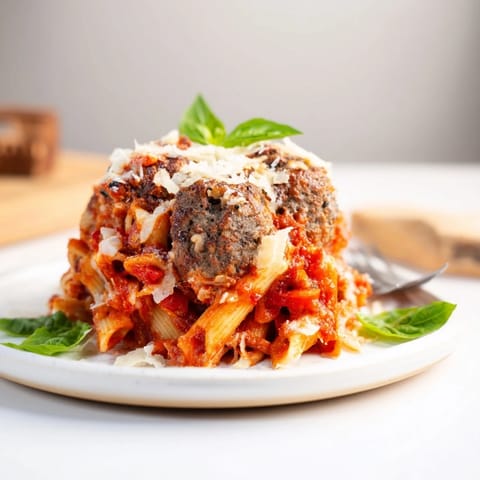 Italian Meatball Pasta Skillet
