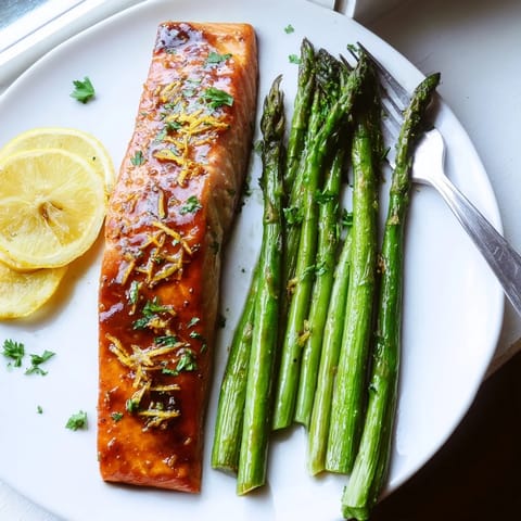Sweet Maple Lemon Salmon