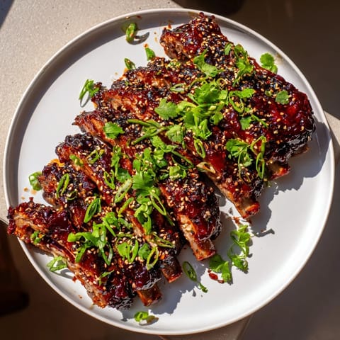 Sriracha Honey Glazed Ribs