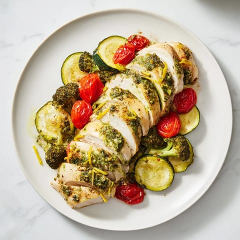 Quick Lemon Pesto Chicken