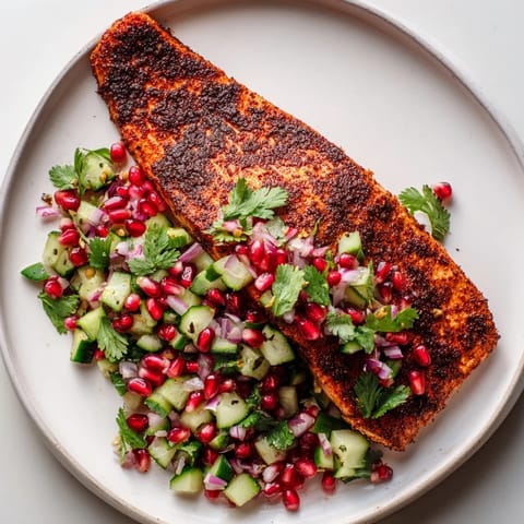 Cajun Spiced Salmon Salsa