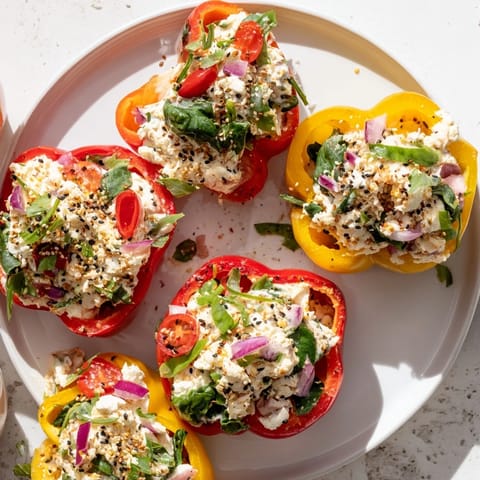 Cottage Cheese Bell Peppers