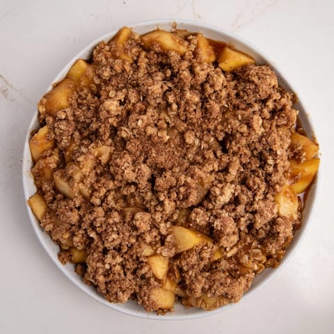 Apple Crisp Frozen Apples Oats