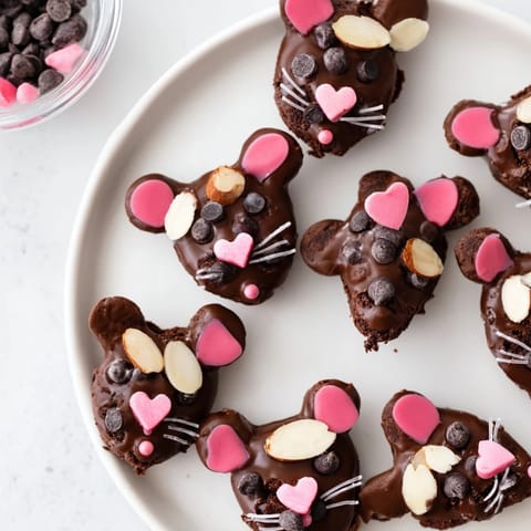 Silly Rat Brownie Bites