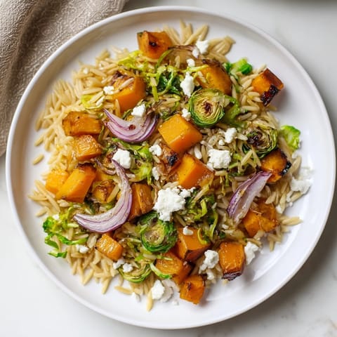 Best Fall Harvest Orzo Salad