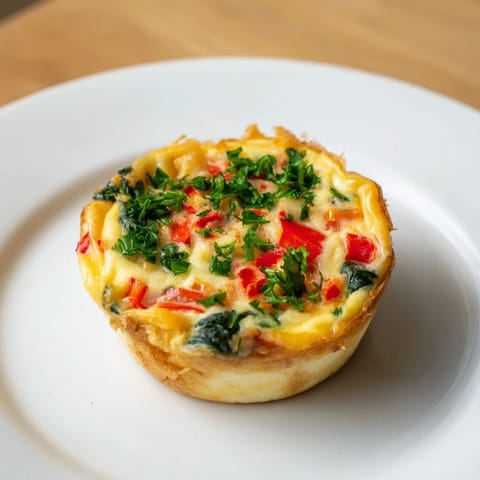 Easy Festive Mini Quiche Cups