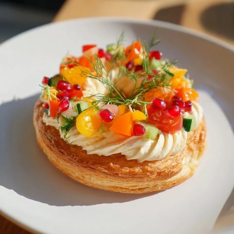 Savory Mini Tart Wreath