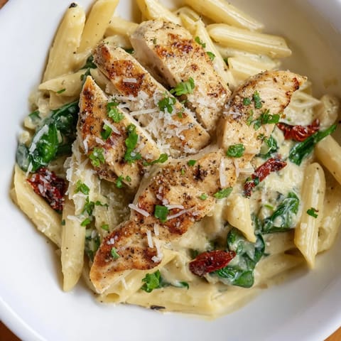 Creamy Tuscan Chicken Pasta