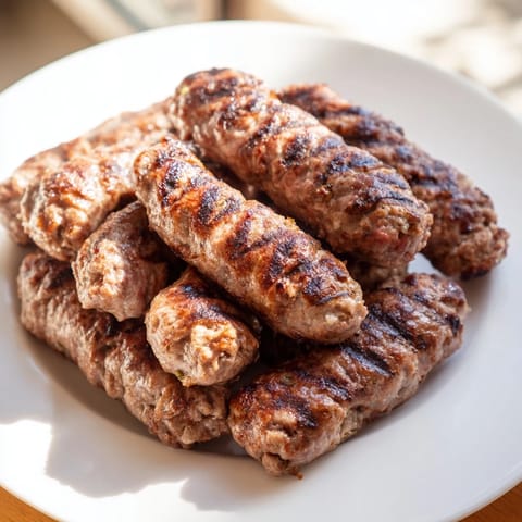 Romanian Mici Spiced Sausages
