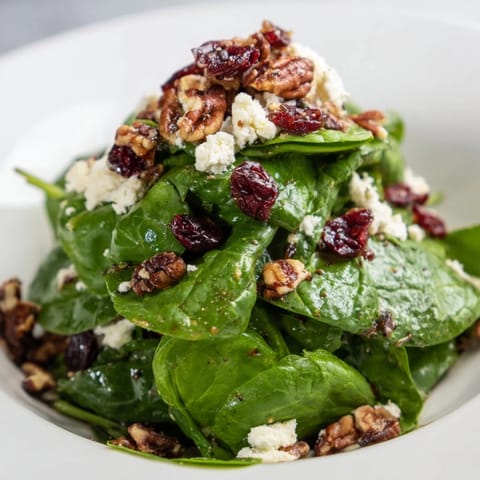 Spinach Goat Cheese Salad