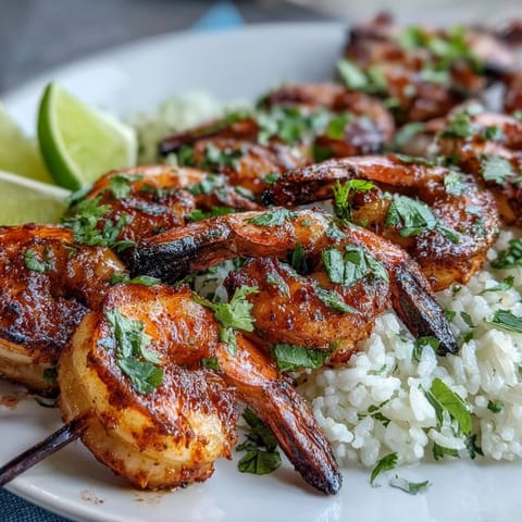 Jerk Seasoning Shrimp Skewers