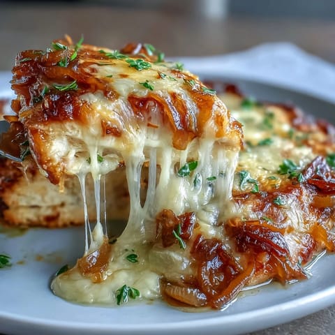 French Onion Chicken Bake