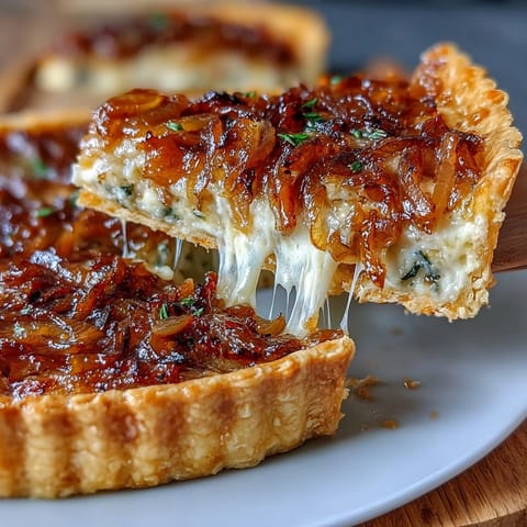 Caramelized Onion Gruyere Tart